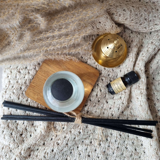 Namų kvapas Uolienų druska ir drevinė mediena