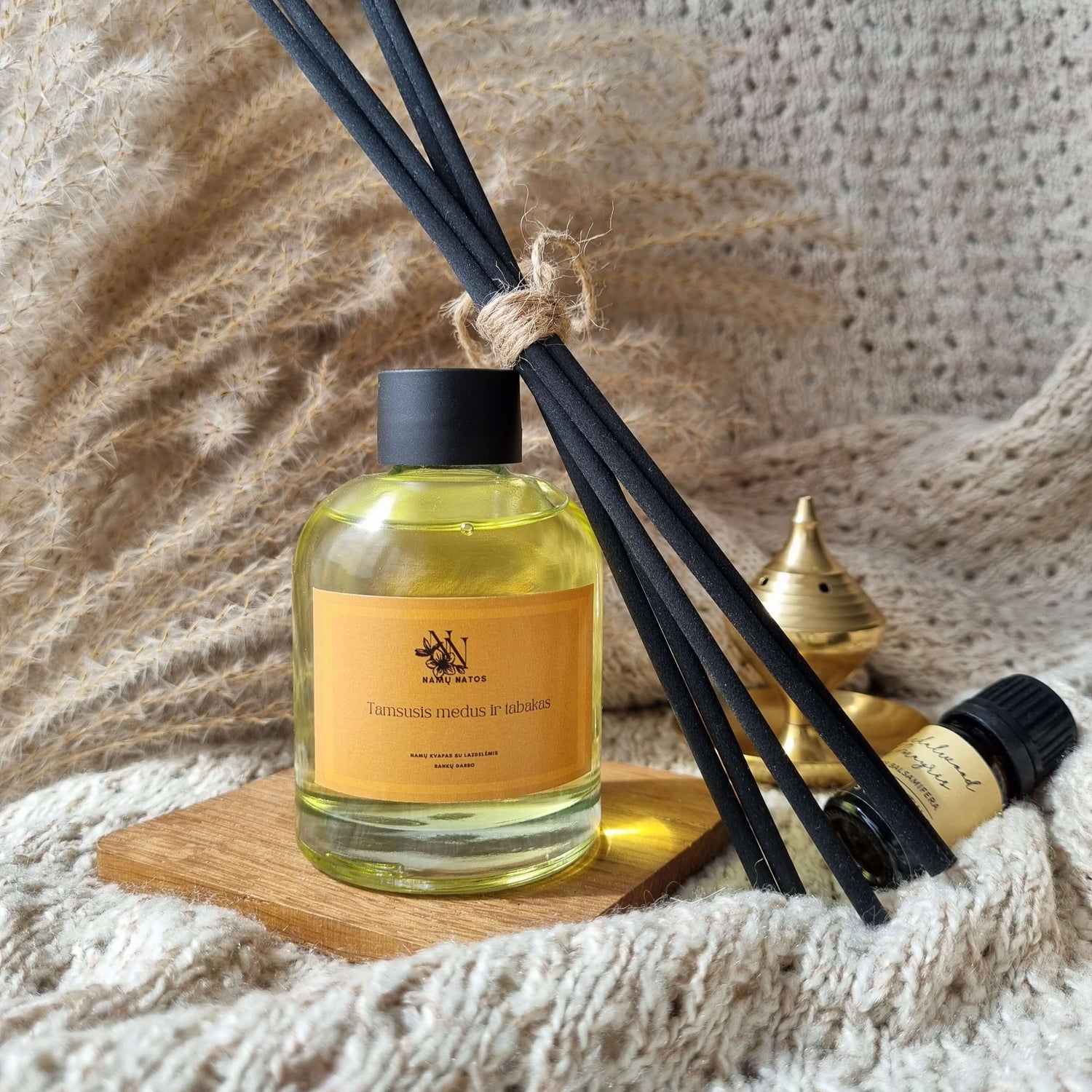 Namų kvapas Tamsusis medus ir tabakas